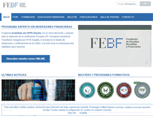 Tablet Screenshot of febf.org